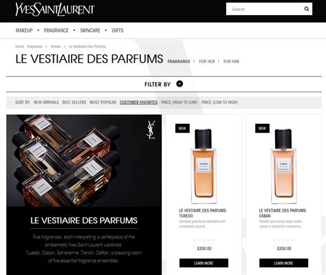 loreal owns ysl|yves saint laurent website.